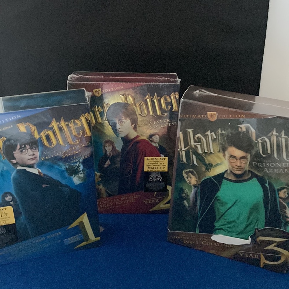 Harry‎ Potter years 1, 2 and 3